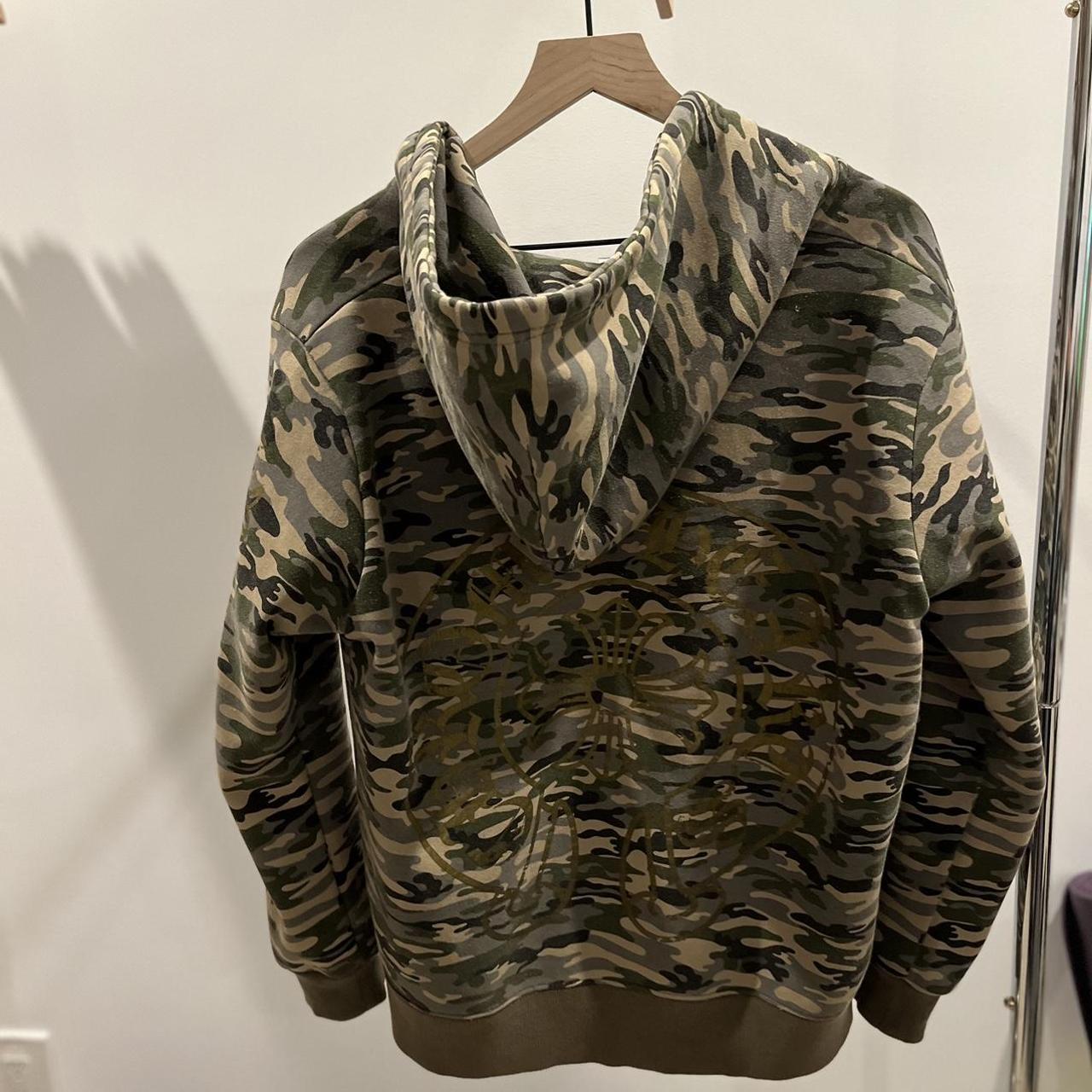 Very Rare Chrome Hearts Camo Hoodie Size S runs a... - Depop