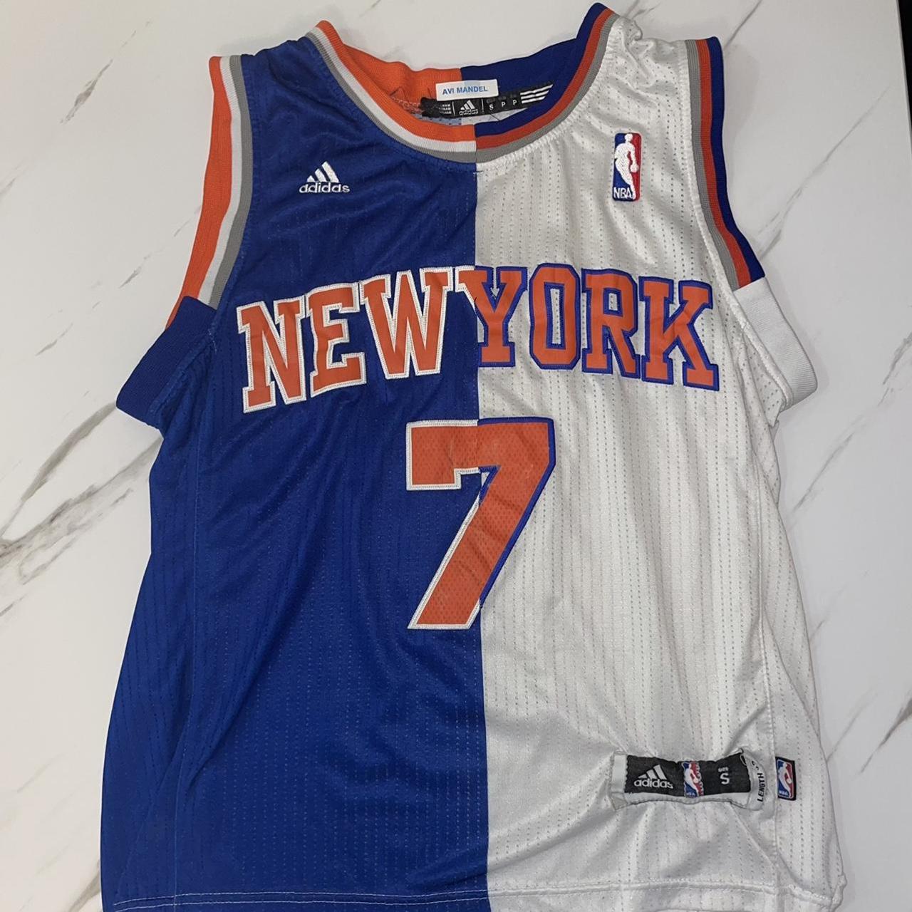 Adidas NBA New York Knicks Carmelo Anthony Basketball Jersey
