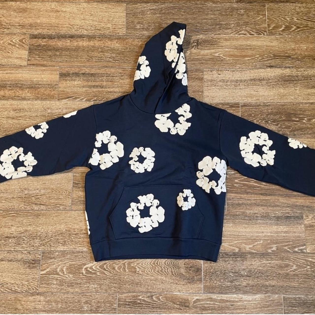 Denim Hoodie Tracksuit Unisex Y2K Tops Cute Graphic Martinique