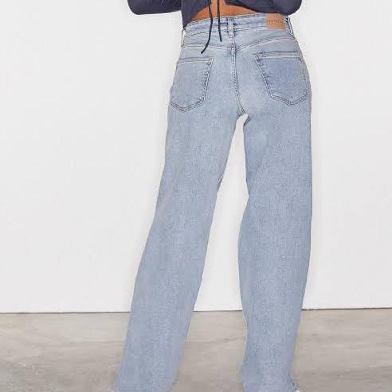 MOTEL ROCKS LOW RISE PARALLEL JEANS XXS /... - Depop