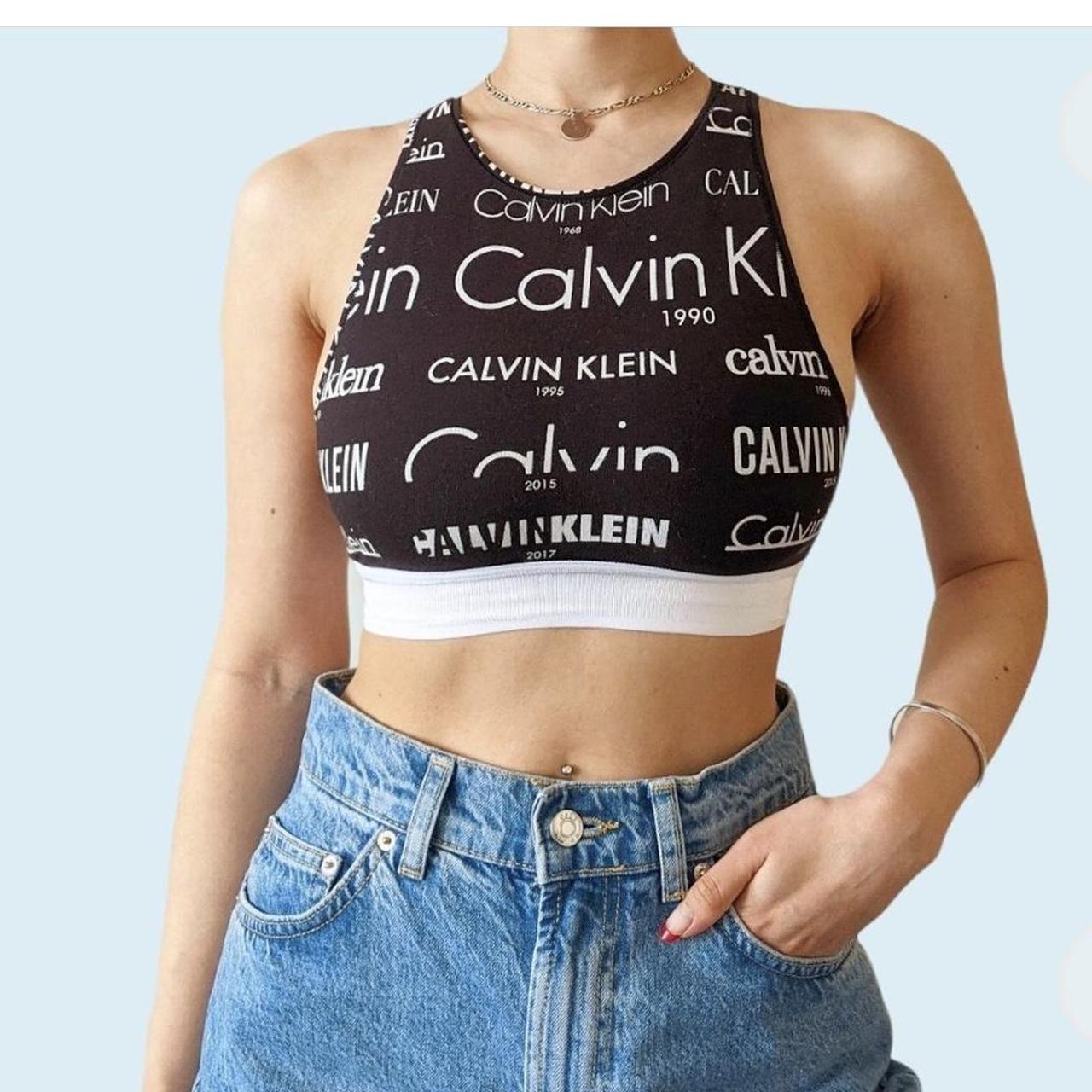 Calvin Klein Logo Bralette