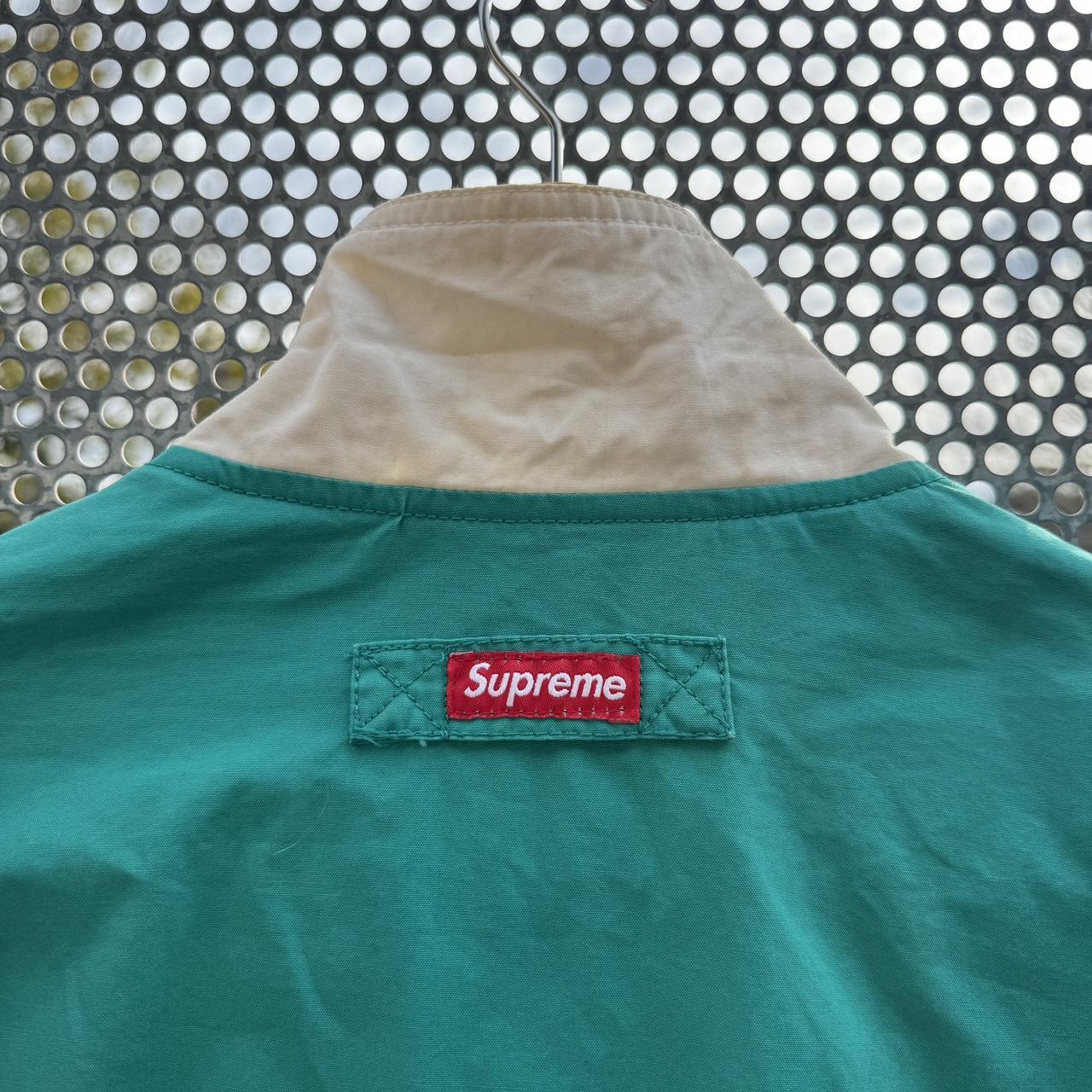 Supreme teal court jacket from 2015 Great piece, | Depop