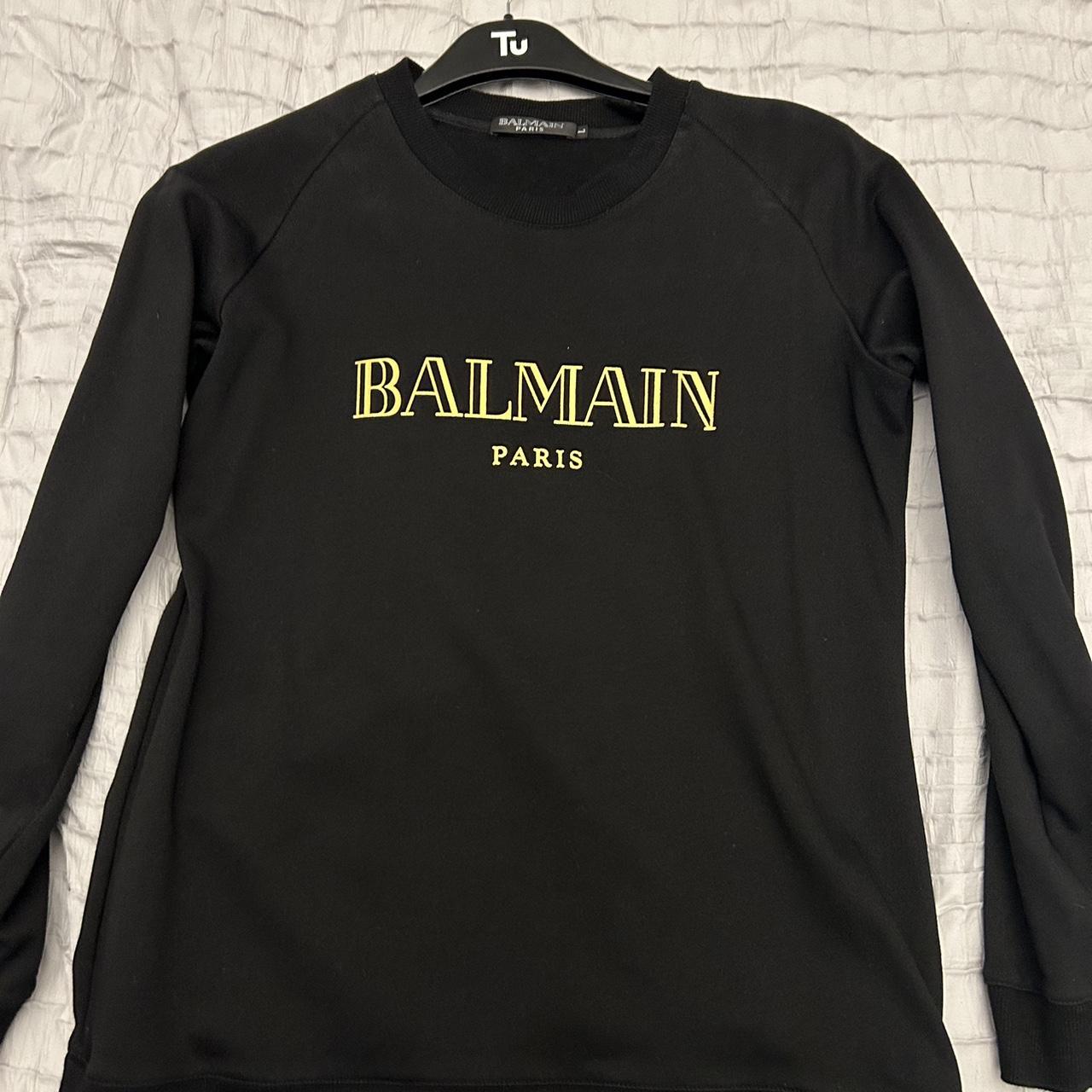 Genuine Balmain Paris jumper Size large Would fit a... - Depop