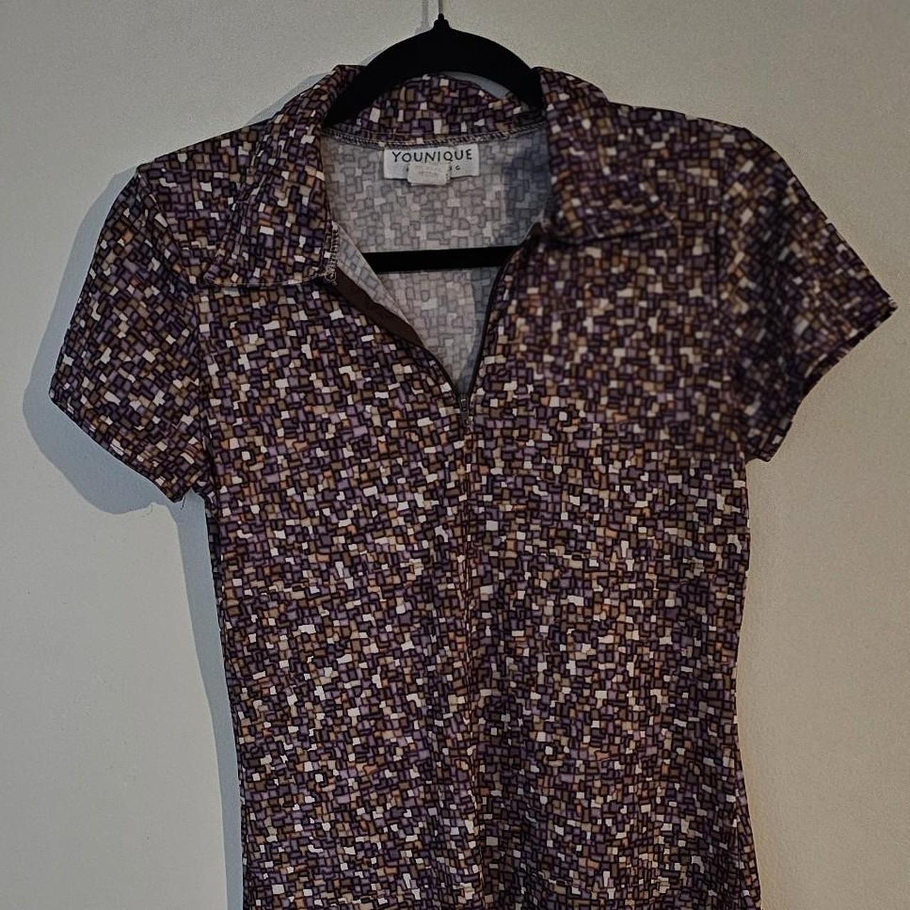 Brandy Melville Women's Dress Multi/Purple M – Purple cream