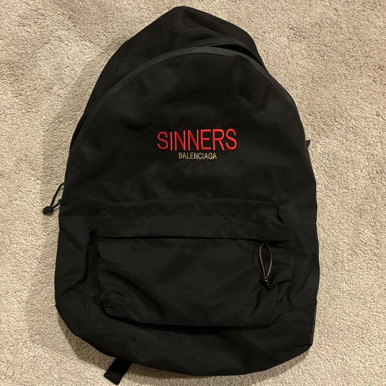 Sinners balenciaga backpack on sale