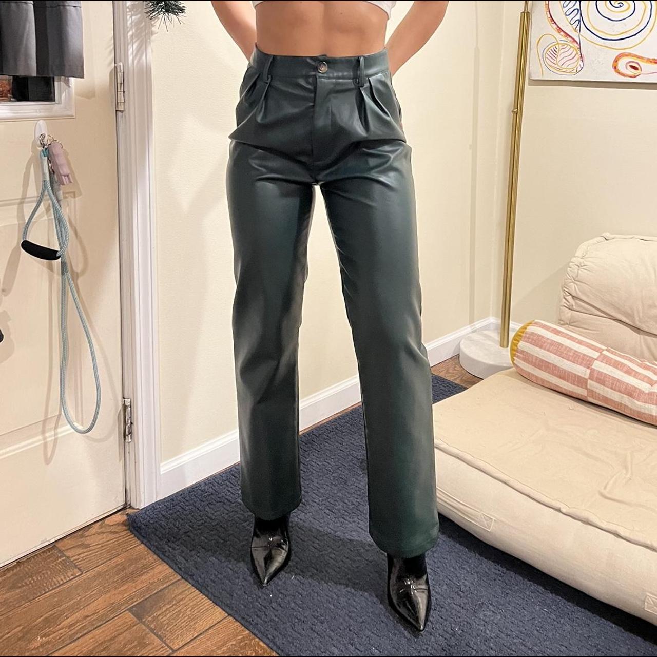 Women's Green Trousers | Depop