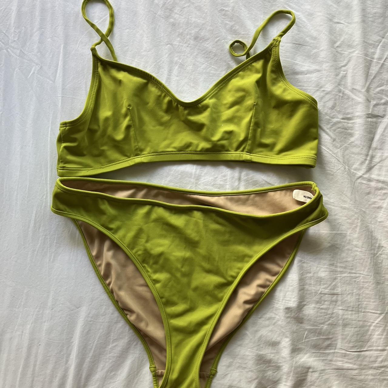 Nu swim bikini set Size XL. Top runs slightly small.... - Depop