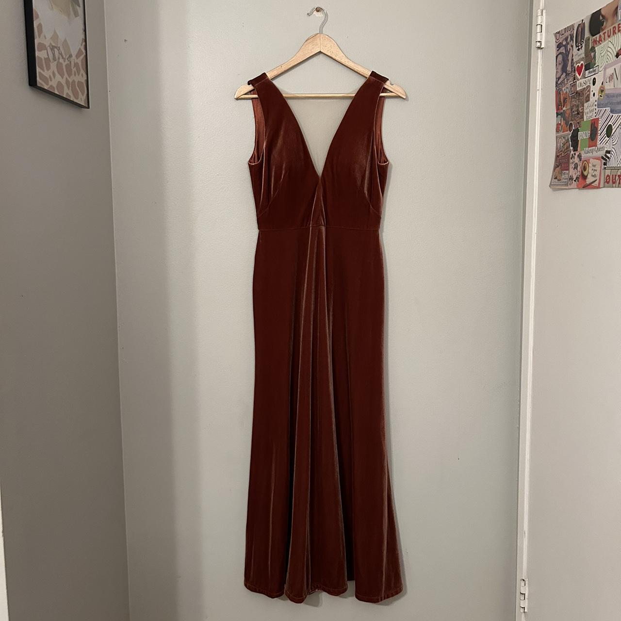 BHLDN Jenny Yoo Logan Velvet Dress from