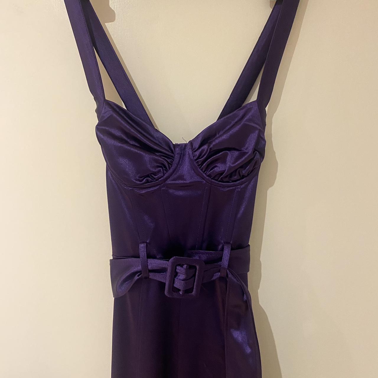 Bershka purple jumpsuit online