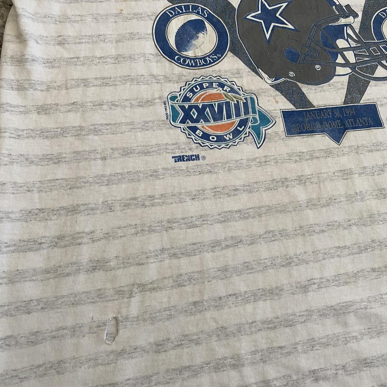 1993 Super Bowl xxvii sweatshirt Dallas cowboys - Depop