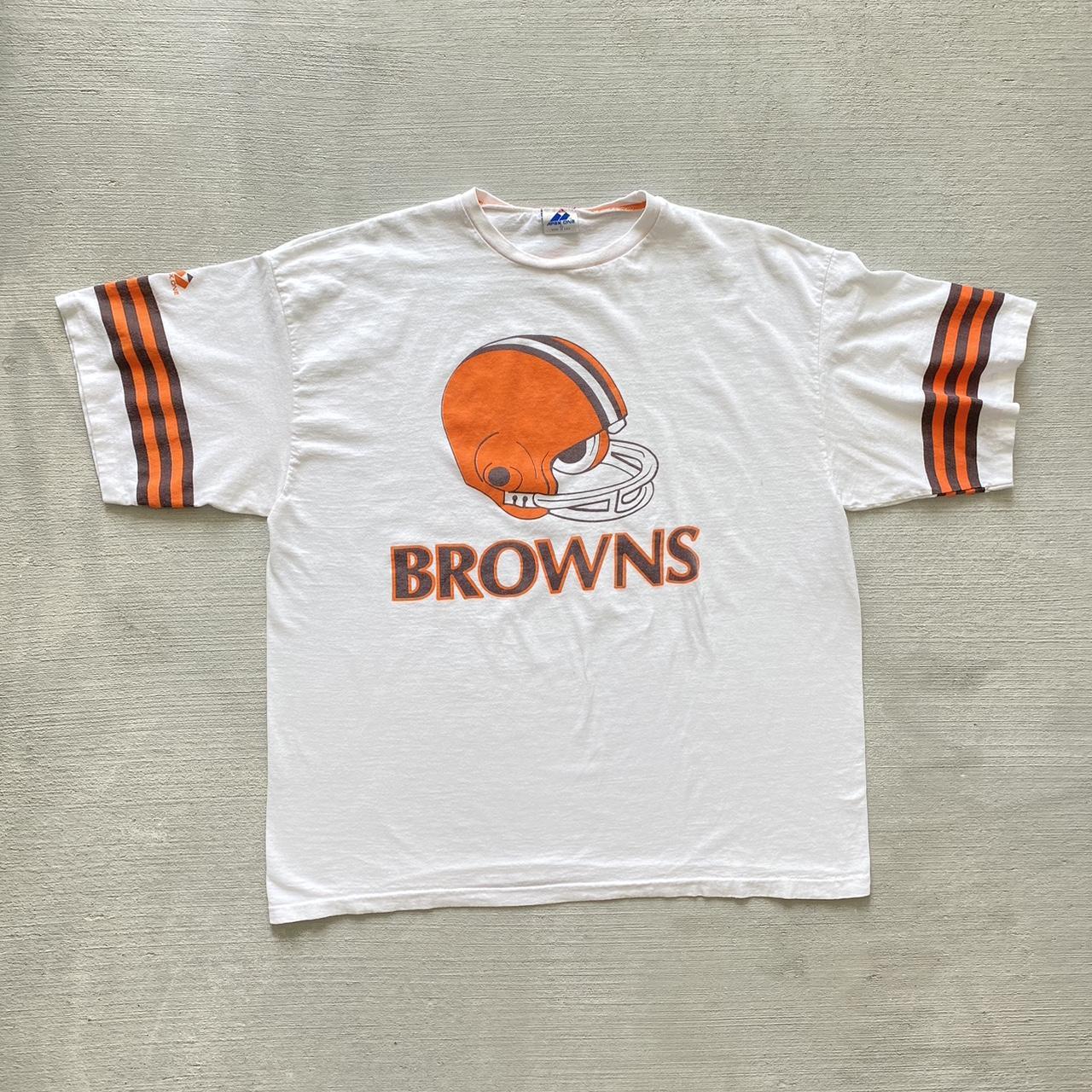 Vintage Cleveland Browns T Shirt, Retro Browns Logo