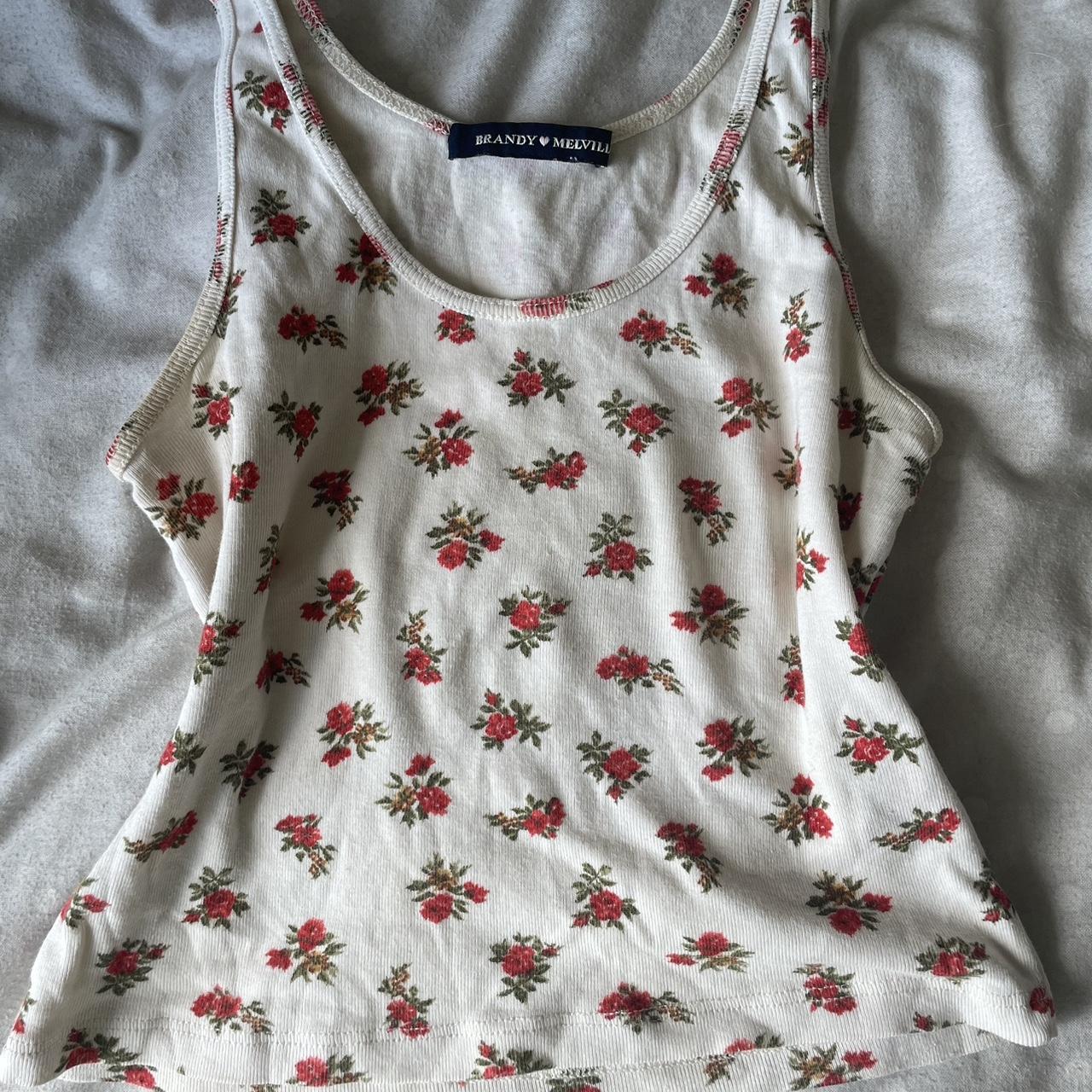 Brandy store Melville rare floral Tank top dress