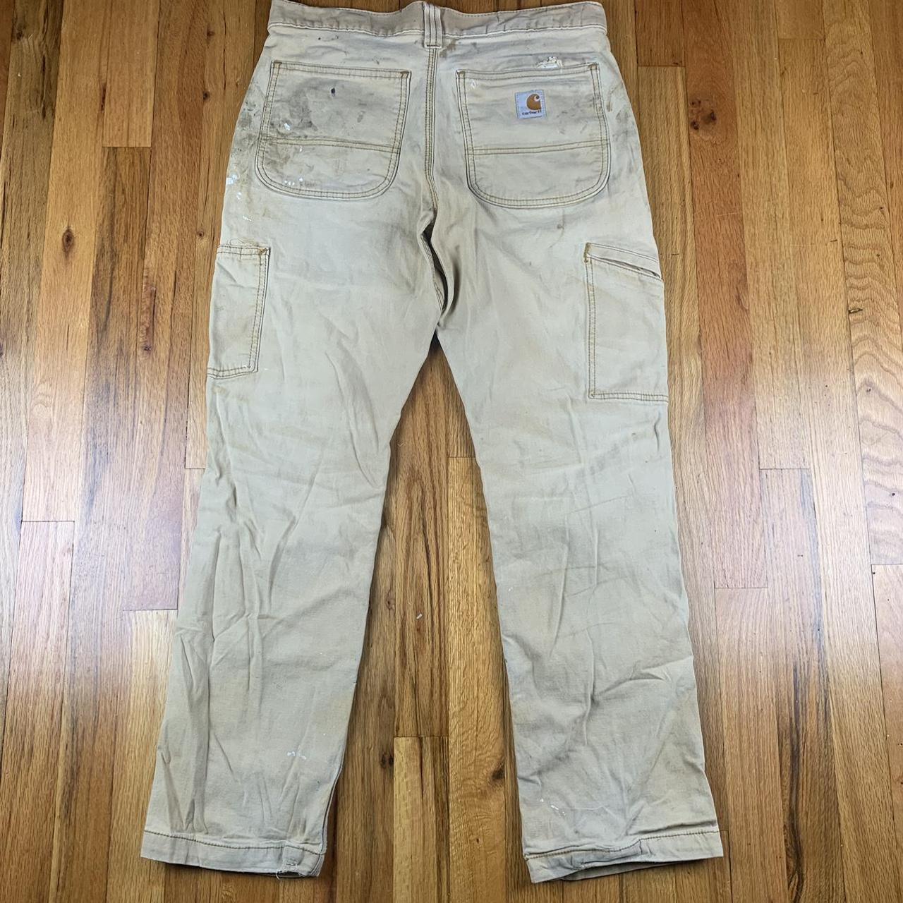 Vintage Carhartt Pants Mens 31x33 Beautiful, - Depop