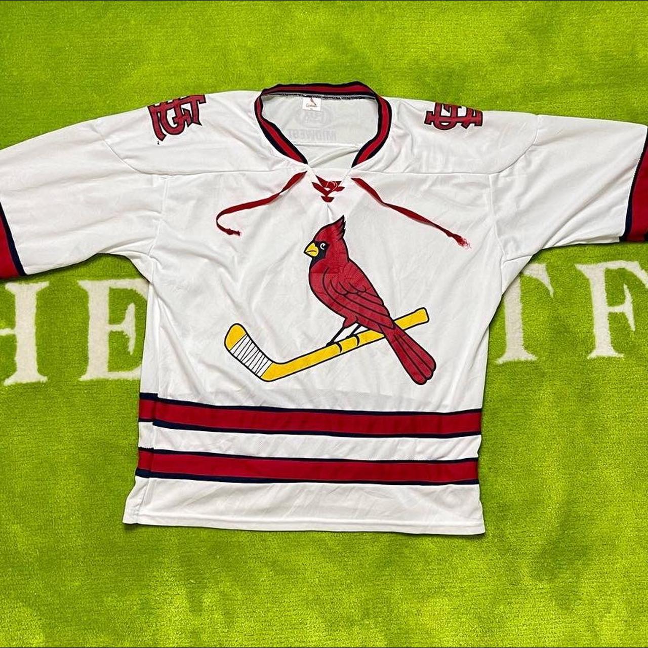 St. Louis Cardinals Hockey Jersey - Depop