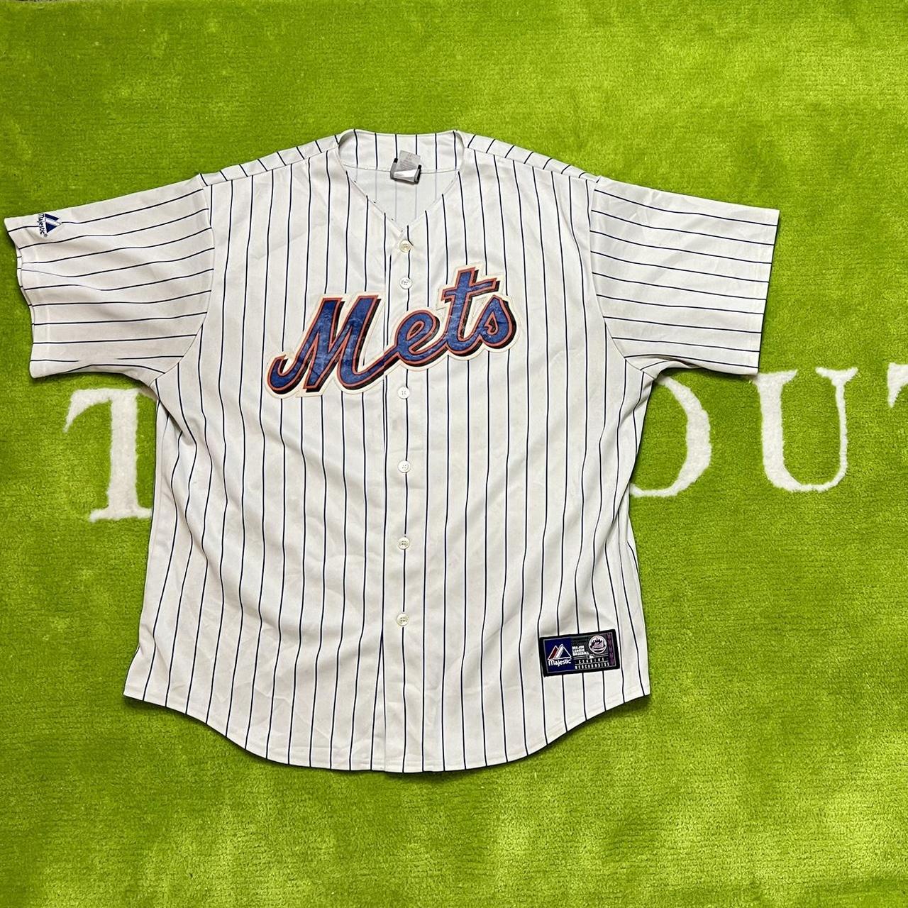 New York Mets vintage style fresh mesh-like jersey - Depop