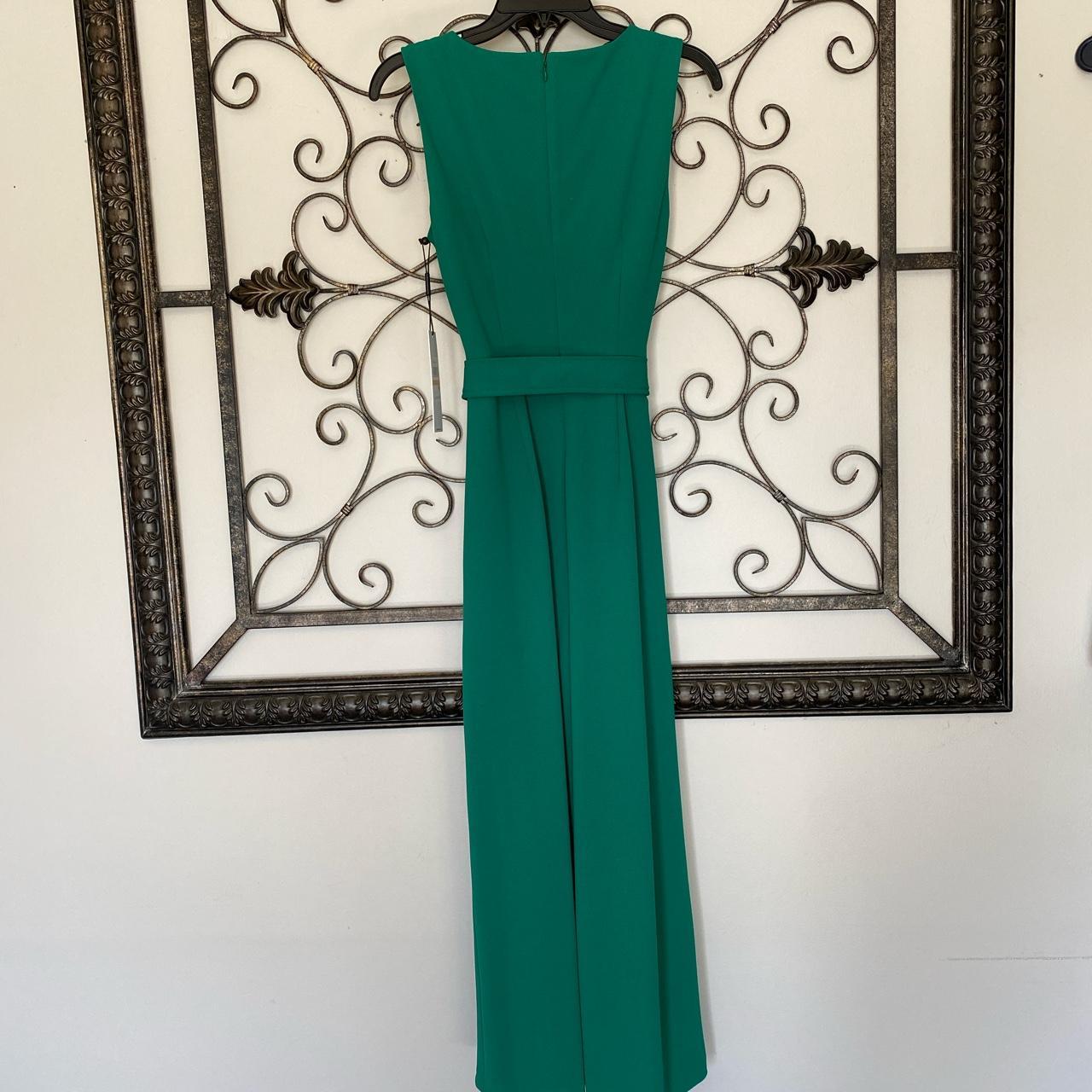 Calvin Klein Women's Green Jumpsuit Depop