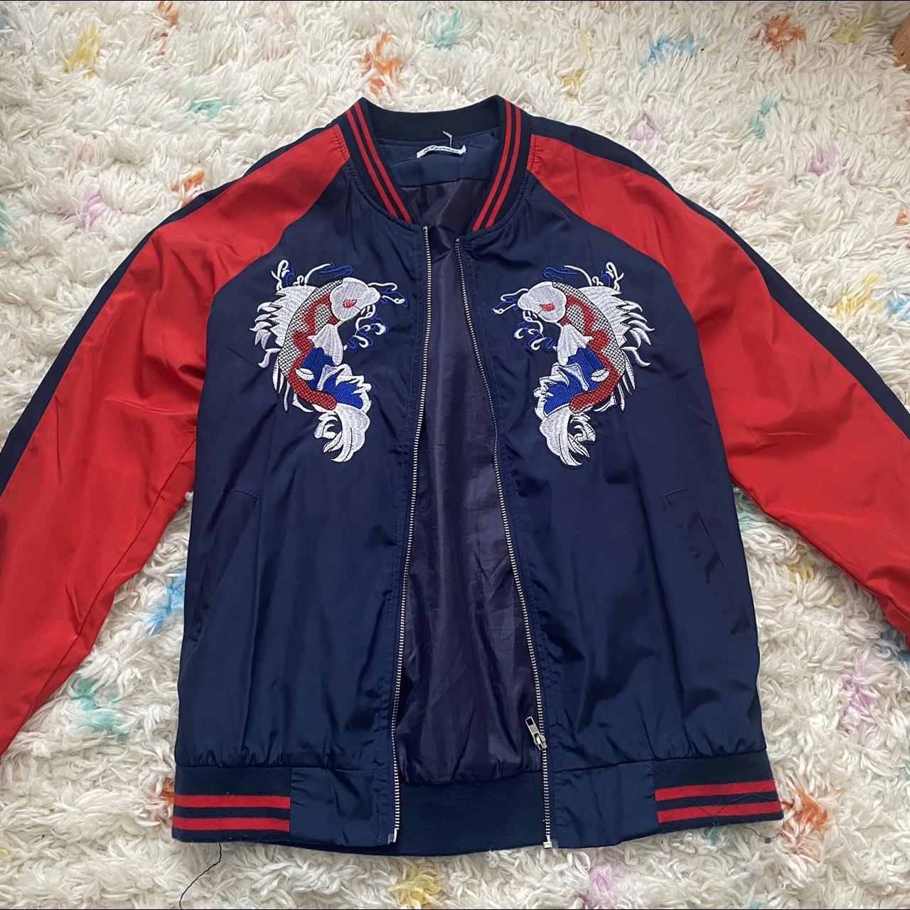 Koi fish bomber on sale jacket