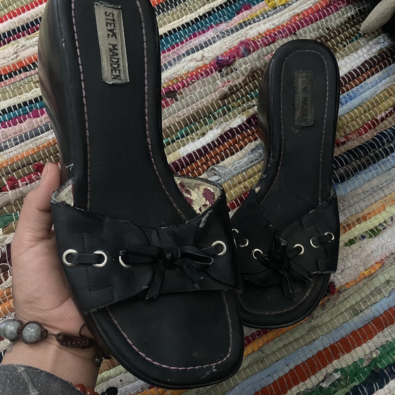 Steve Madden vintage chunky platform sandals Good... Depop