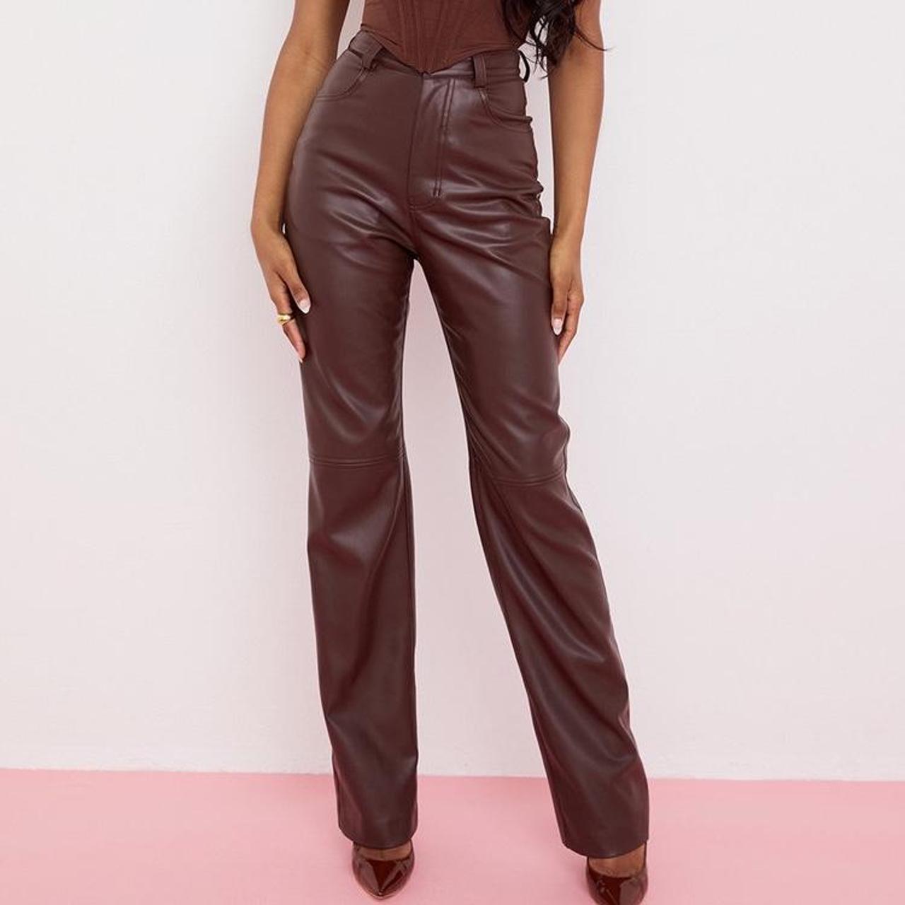 House of CB + Inaya Vegan Leather Trousers