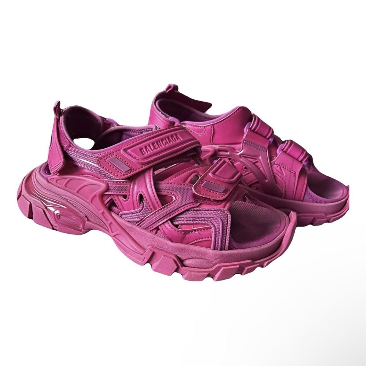 Balenciaga pink track Worn a handful of Depop