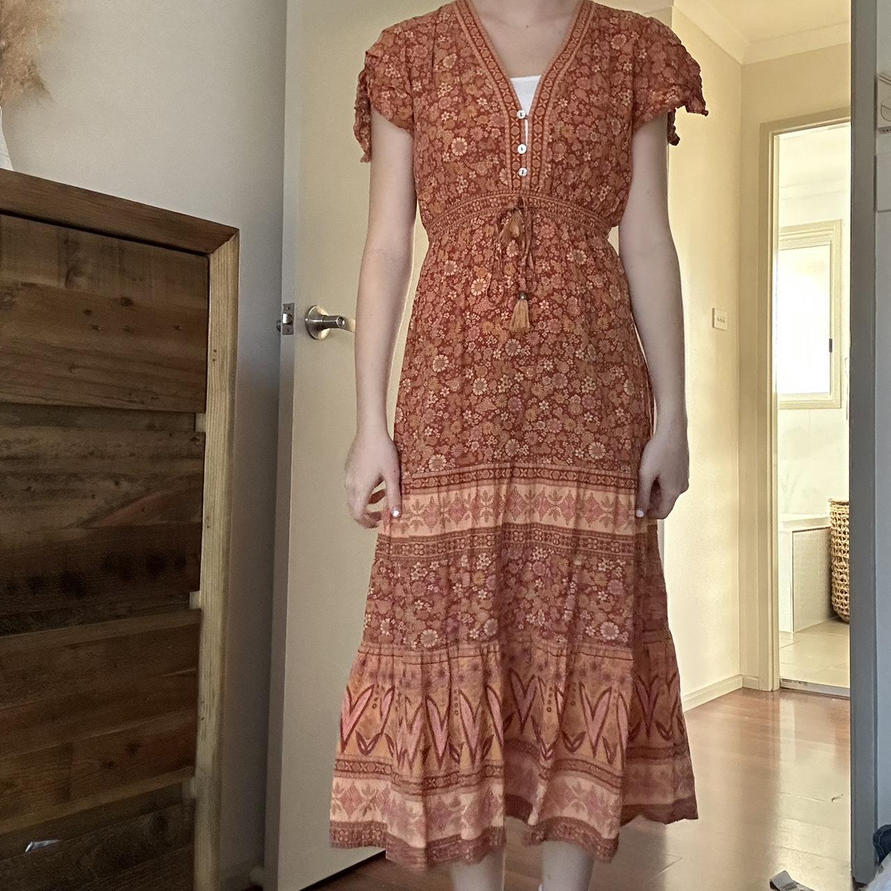 nine lives bazaar midi dress size 8 excellent used... Depop