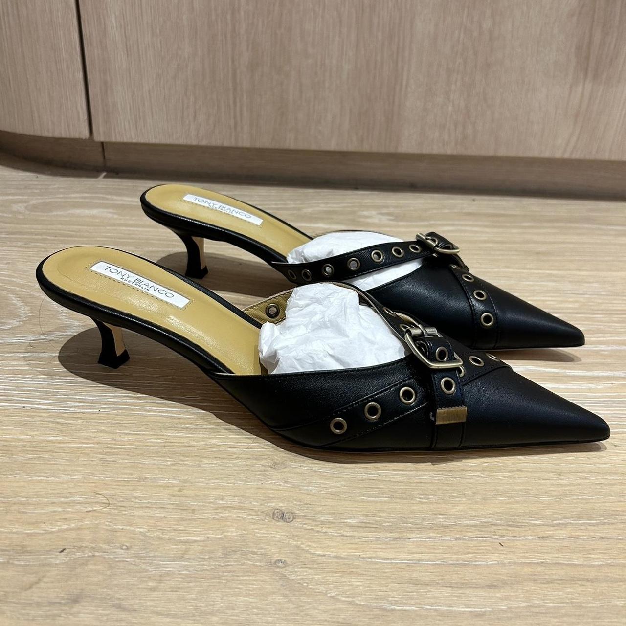 Tony Bianco Kitten heels AUS/US Size 9 EU: 39.5... - Depop