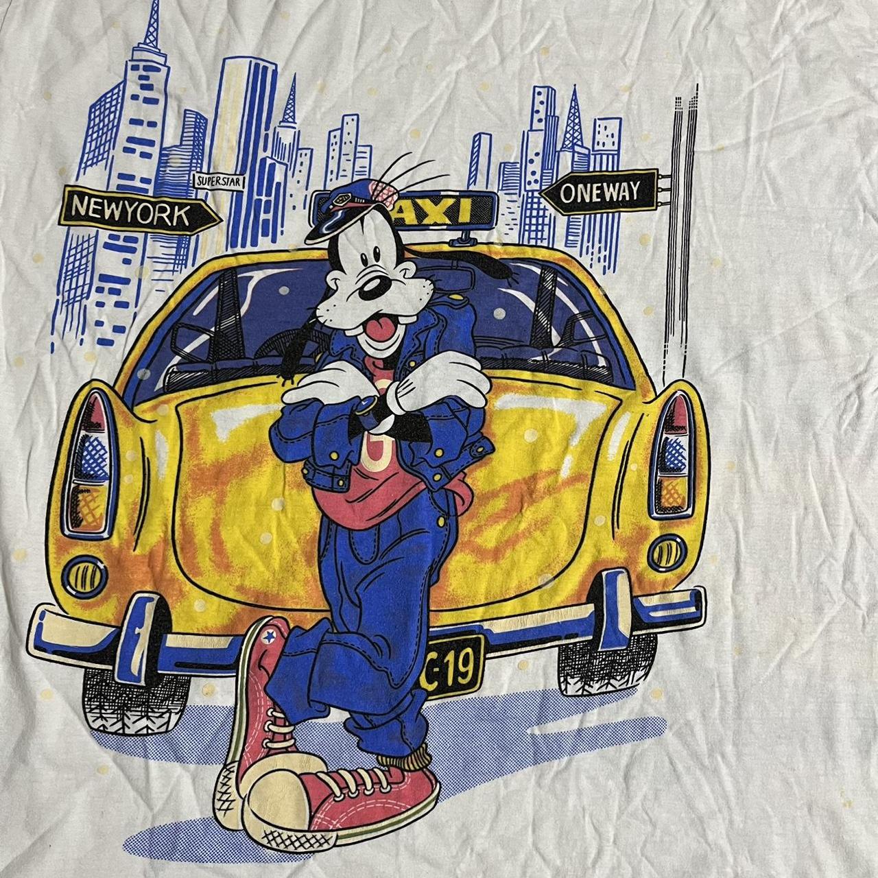 Vintage 90's Goofy Disney Baseball Jersey Great - Depop