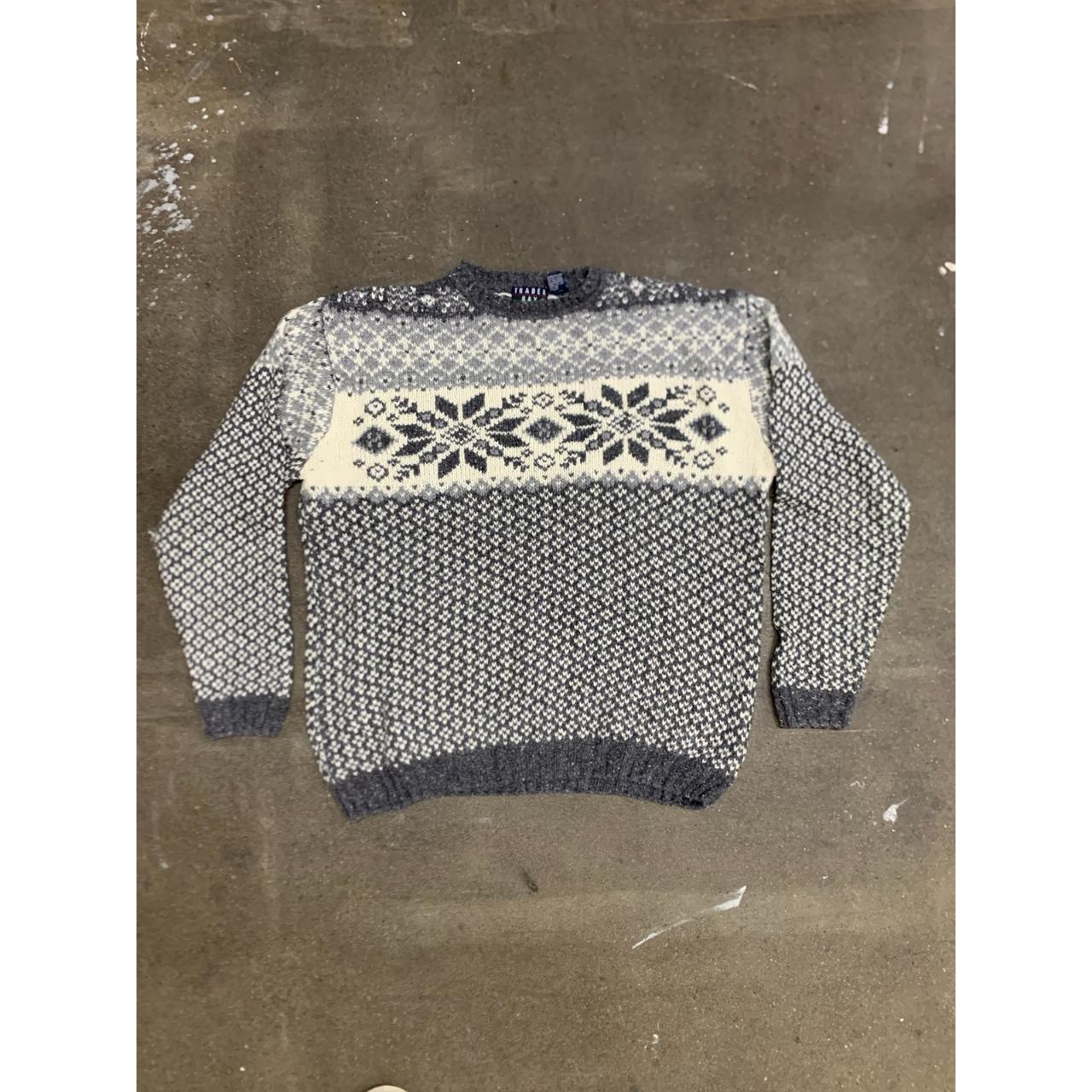 Cotton Traders Men's Grey Jumper | Depop