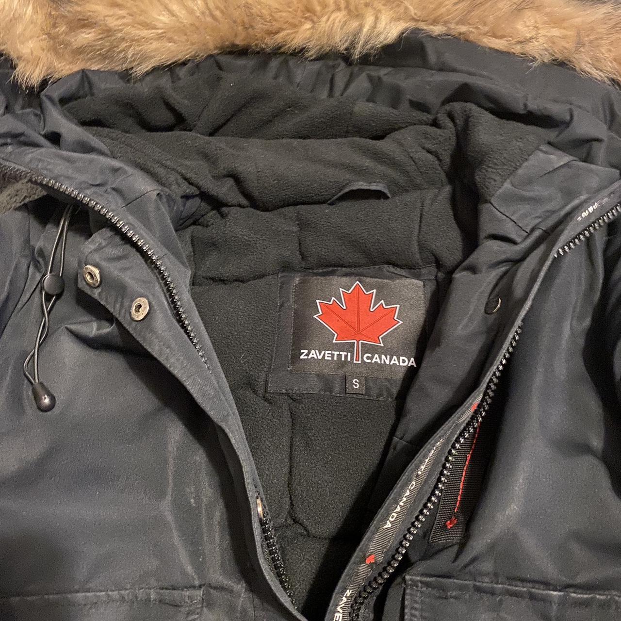 zavetti canada coat, like brand new except a tiny... - Depop