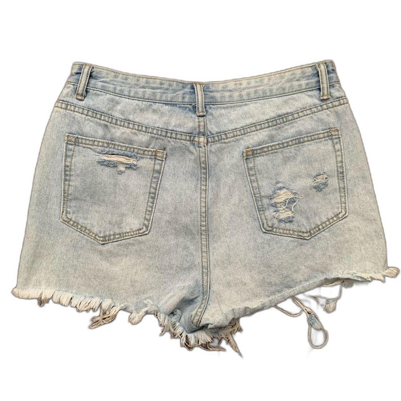 Source Unknown Women's Shorts - Blue - L – Size L… - image 5