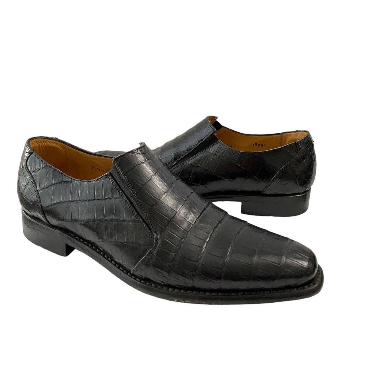 Mezlan platinum hot sale crocodile shoes