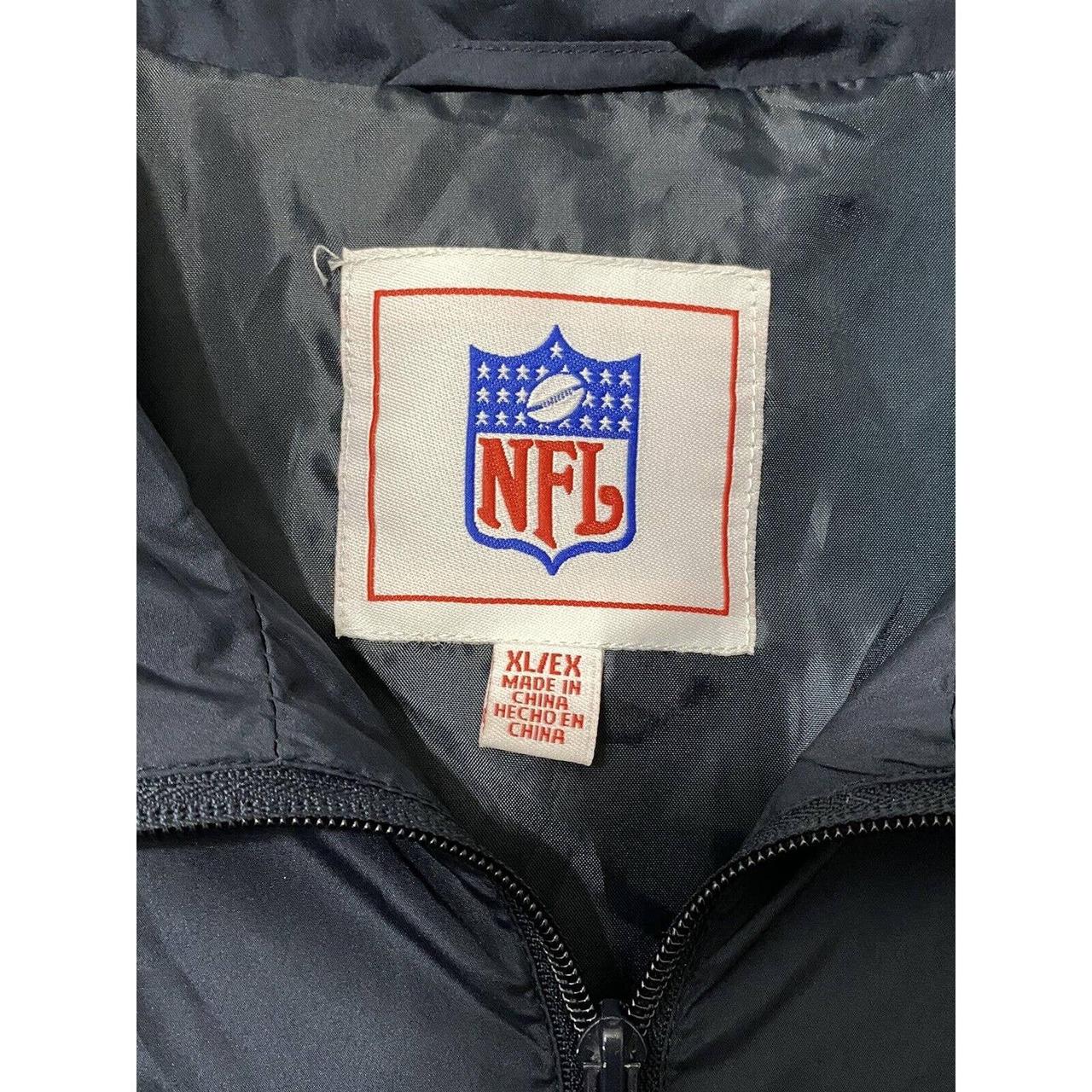 Vintage Dallas Cowboys puffer jacket. Full zip and - Depop