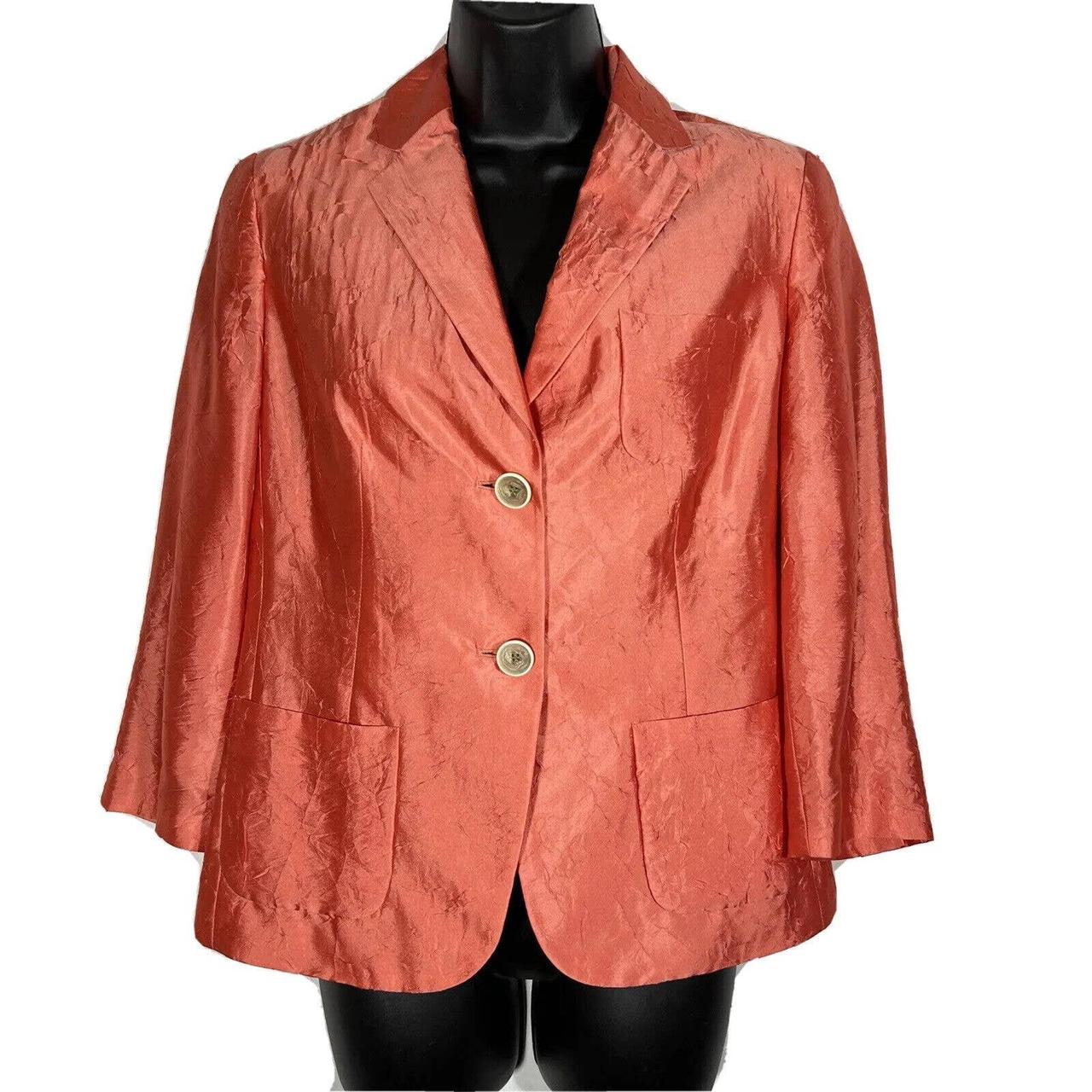 Talbots Women's Pink Tailoredjackets Depop