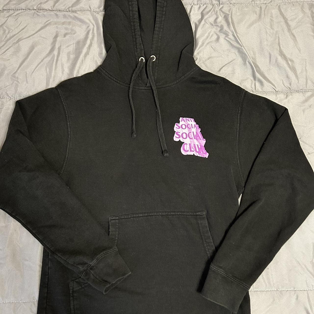 Authentic Anti social social club hoodie in perfect Depop