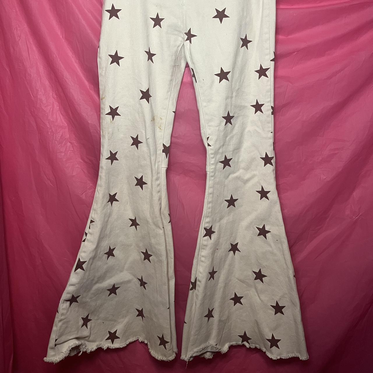 Show me your mumu best sale star bell bottom jeans