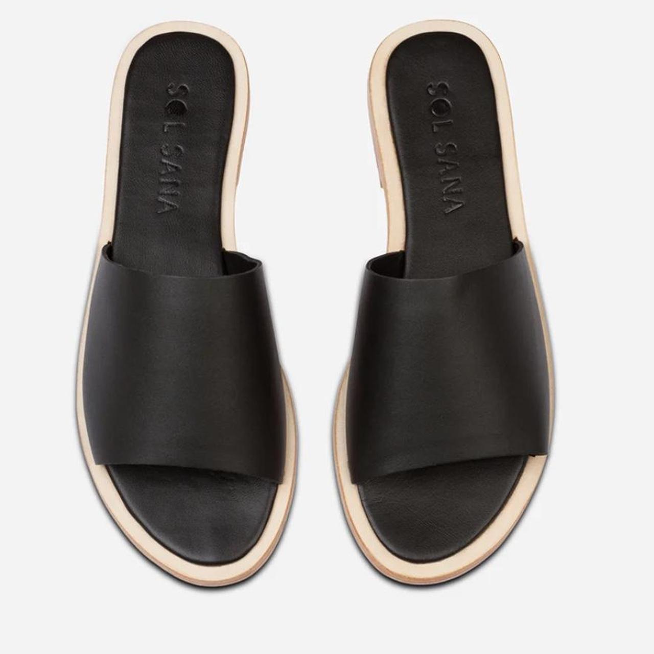 Sol sana black on sale slides