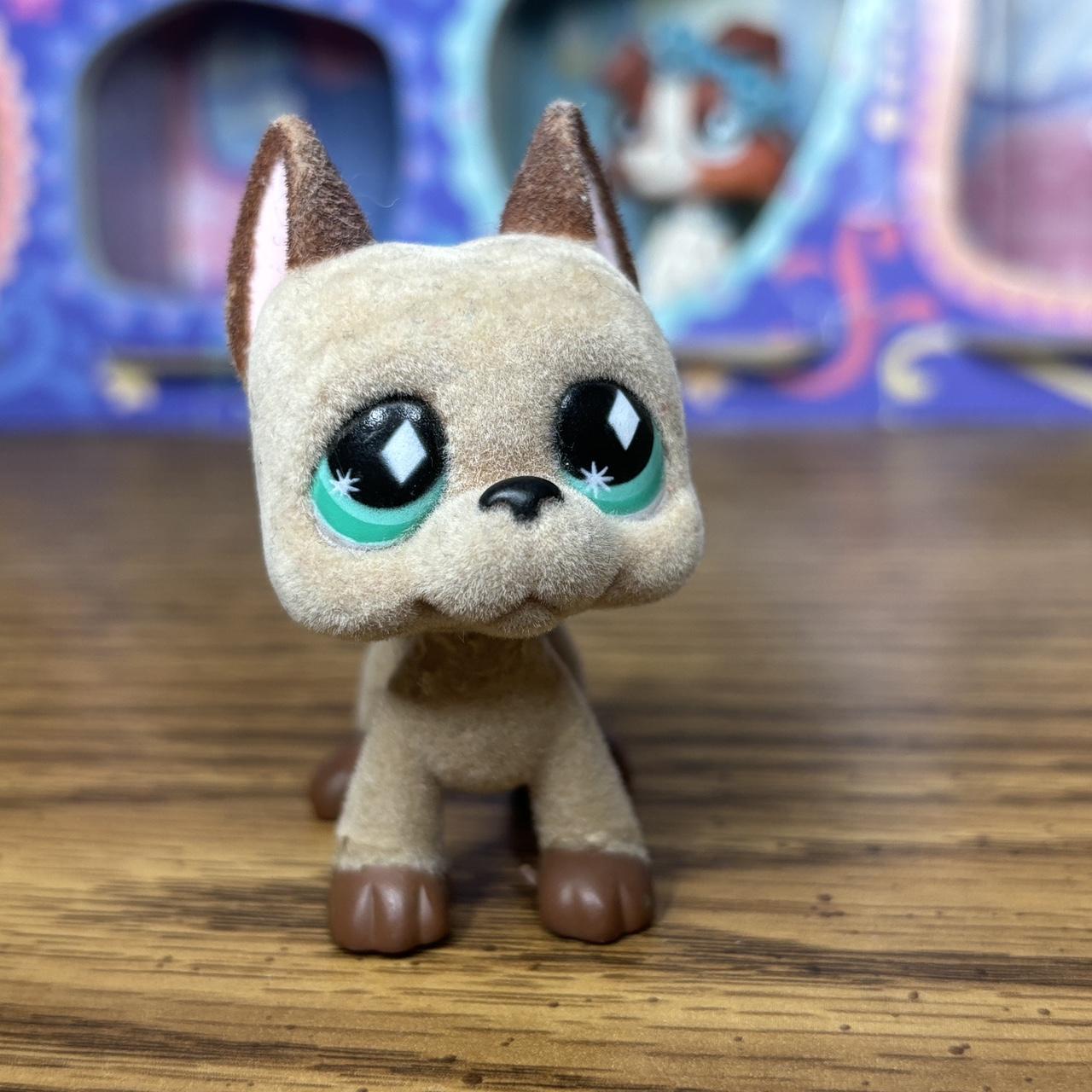 Lps littlest pet shop fuzzy Great Dane 636 Small... - Depop