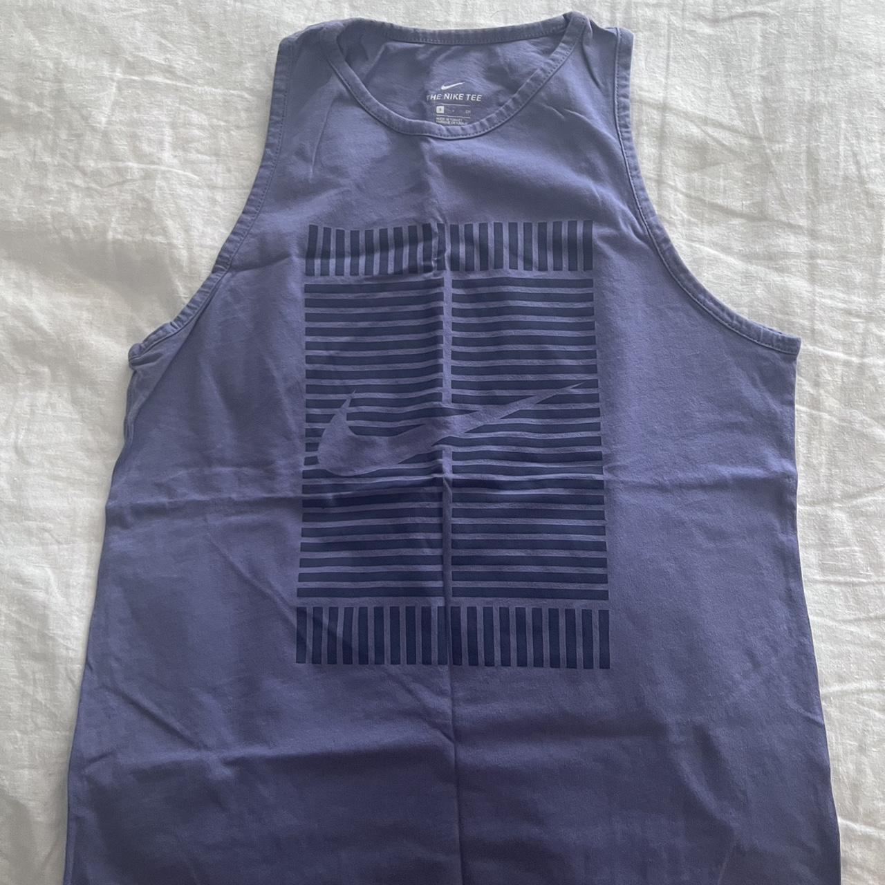 mens purple nike tank top