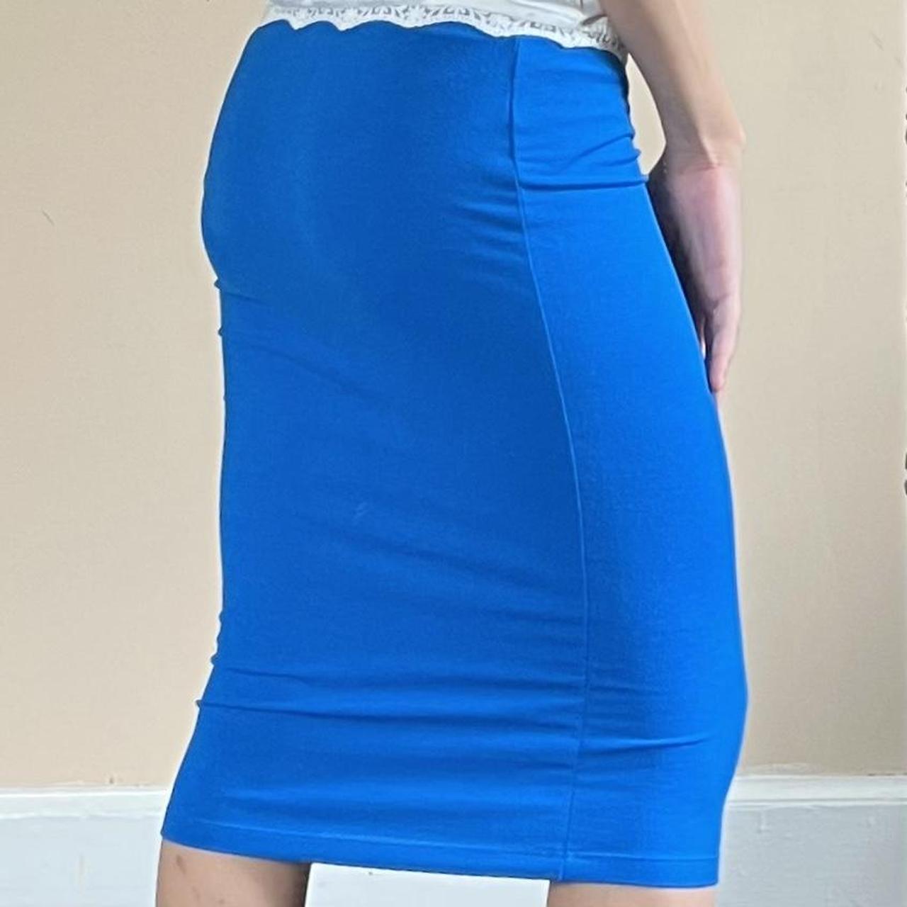 Royal blue clearance skirt forever 21