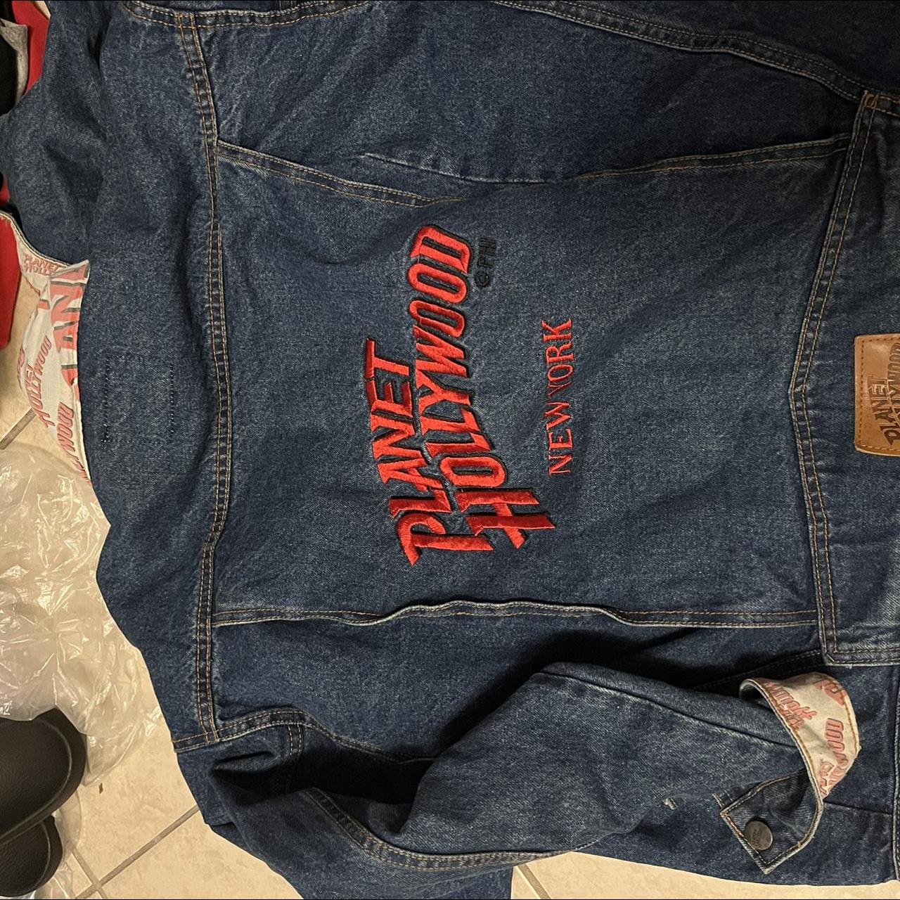 Vintage 90's Planet Hollywood Orlando Embroidered... - Depop