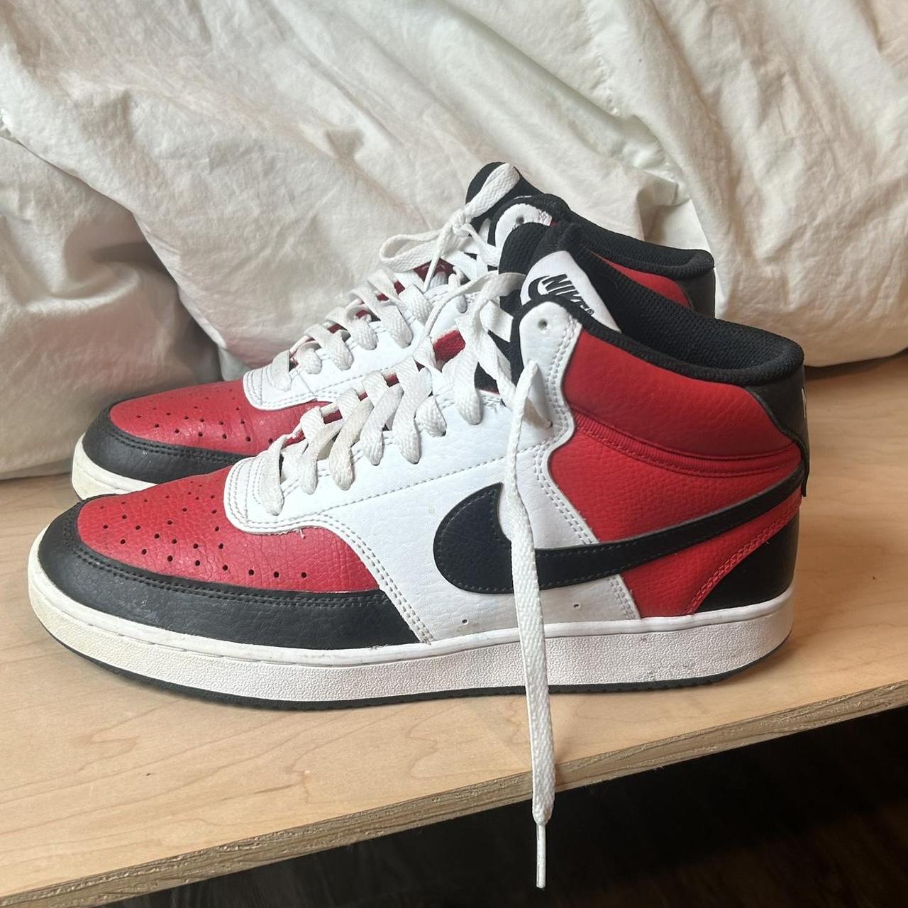 nike court vision high red