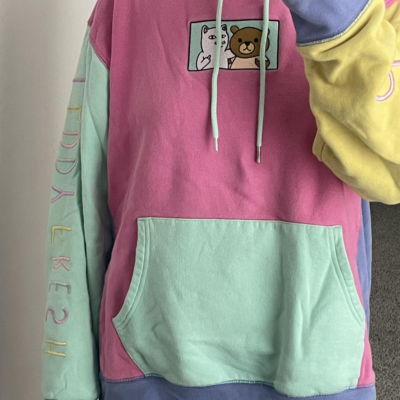 Teddy Fresh Men's Multi Hoodie Depop