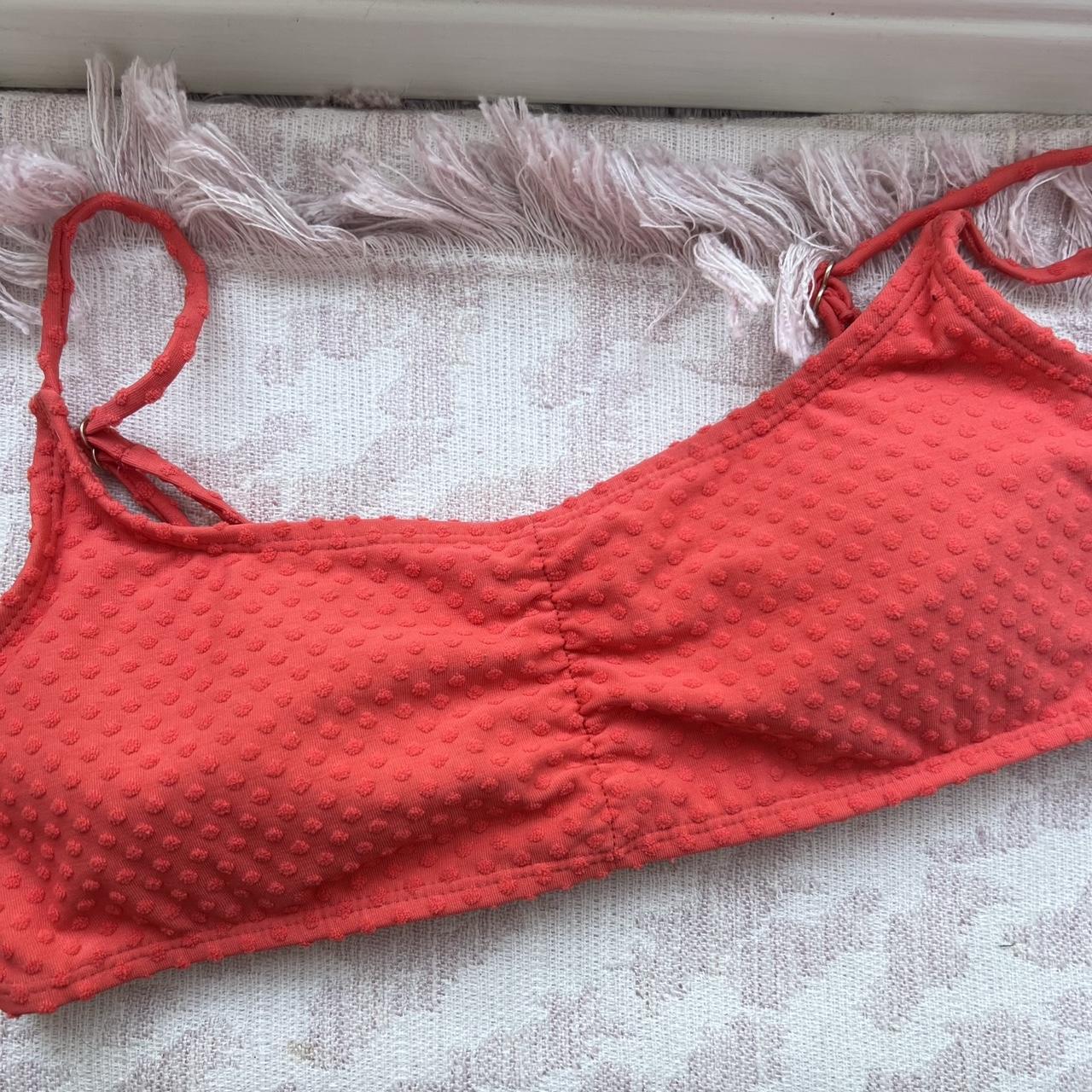 Cotton On Women's Red Swimsuitonepiece Depop