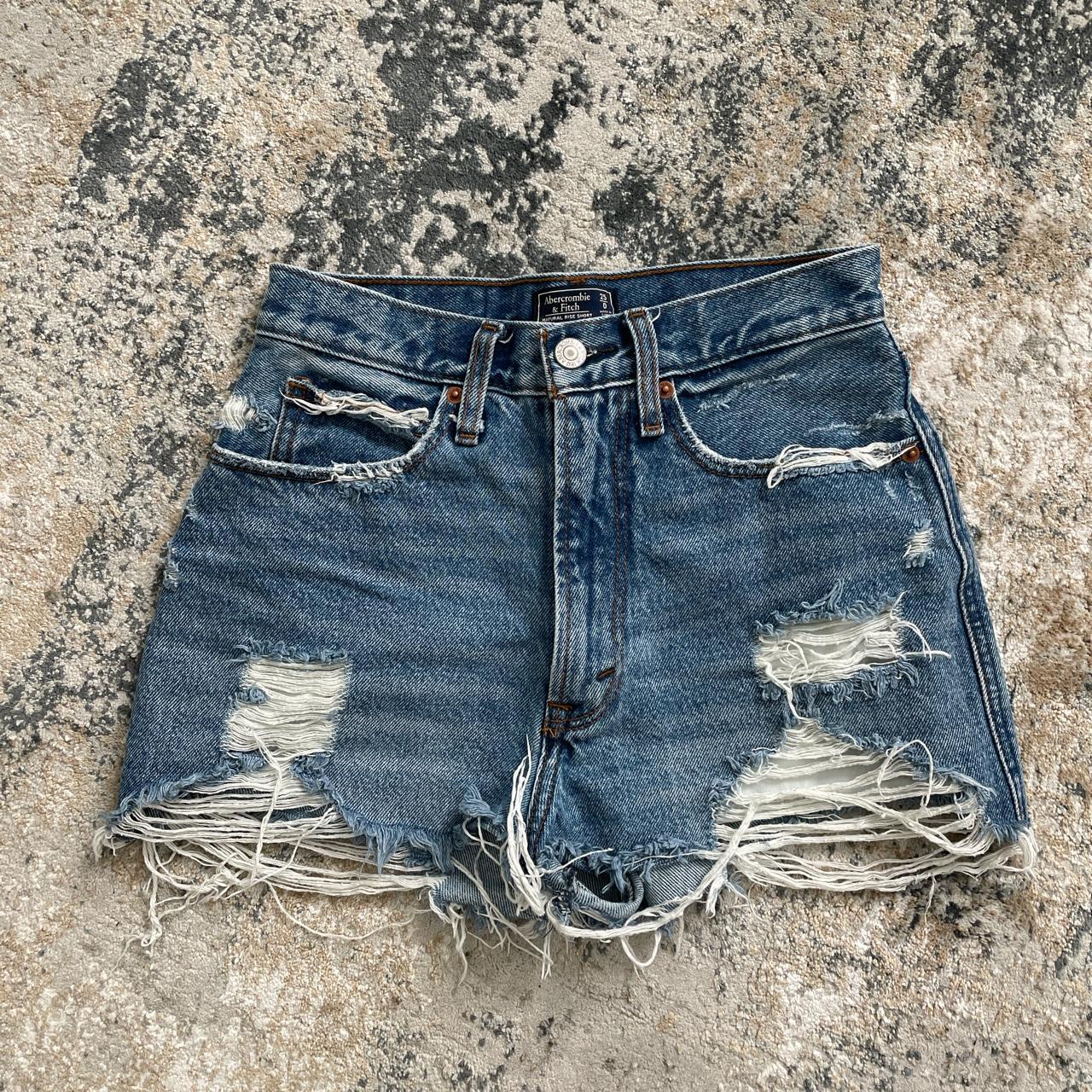 Abercrombie natural rise shorts (more high waisted)... Depop