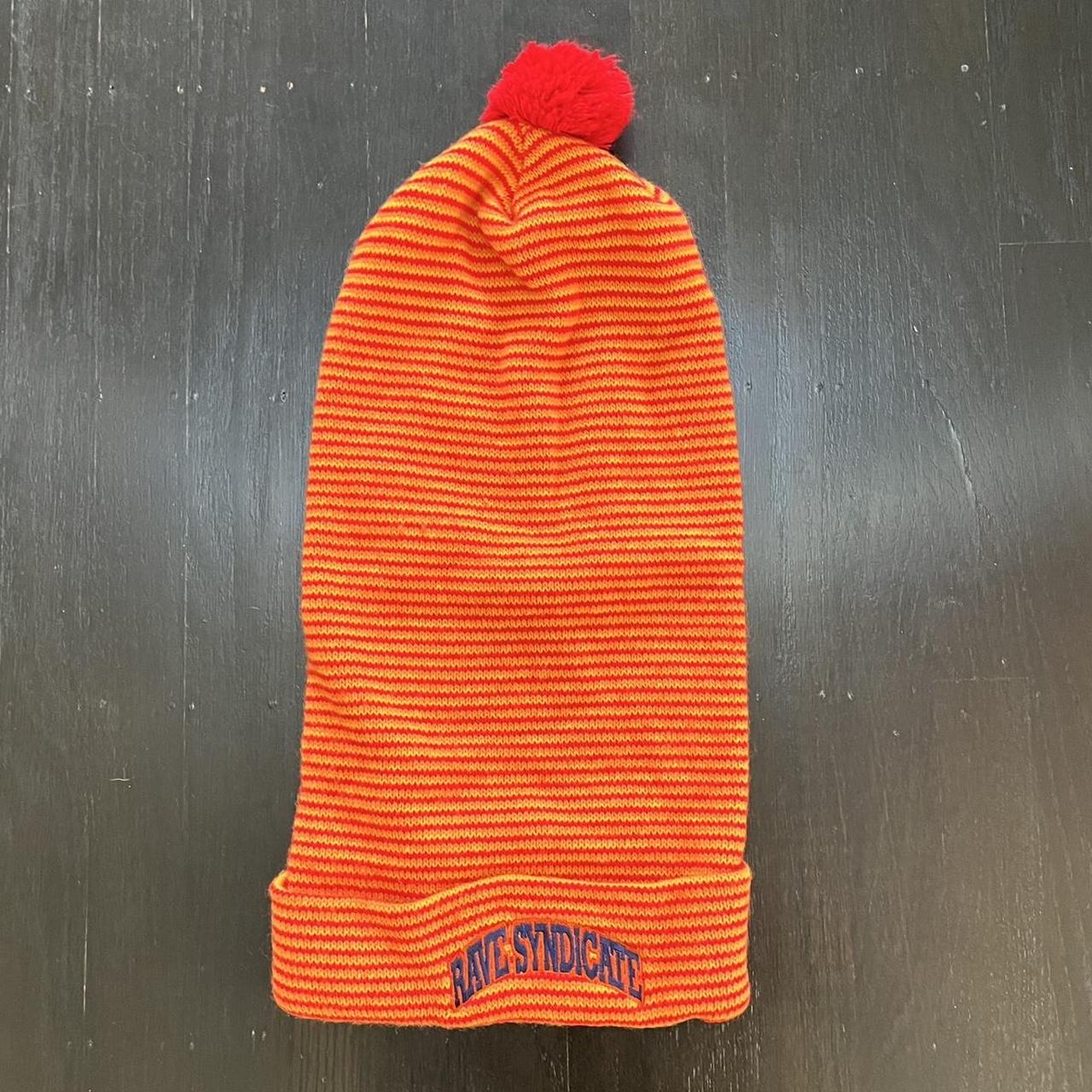 Vintage 90s Orange Rave Syndicate... | Depop