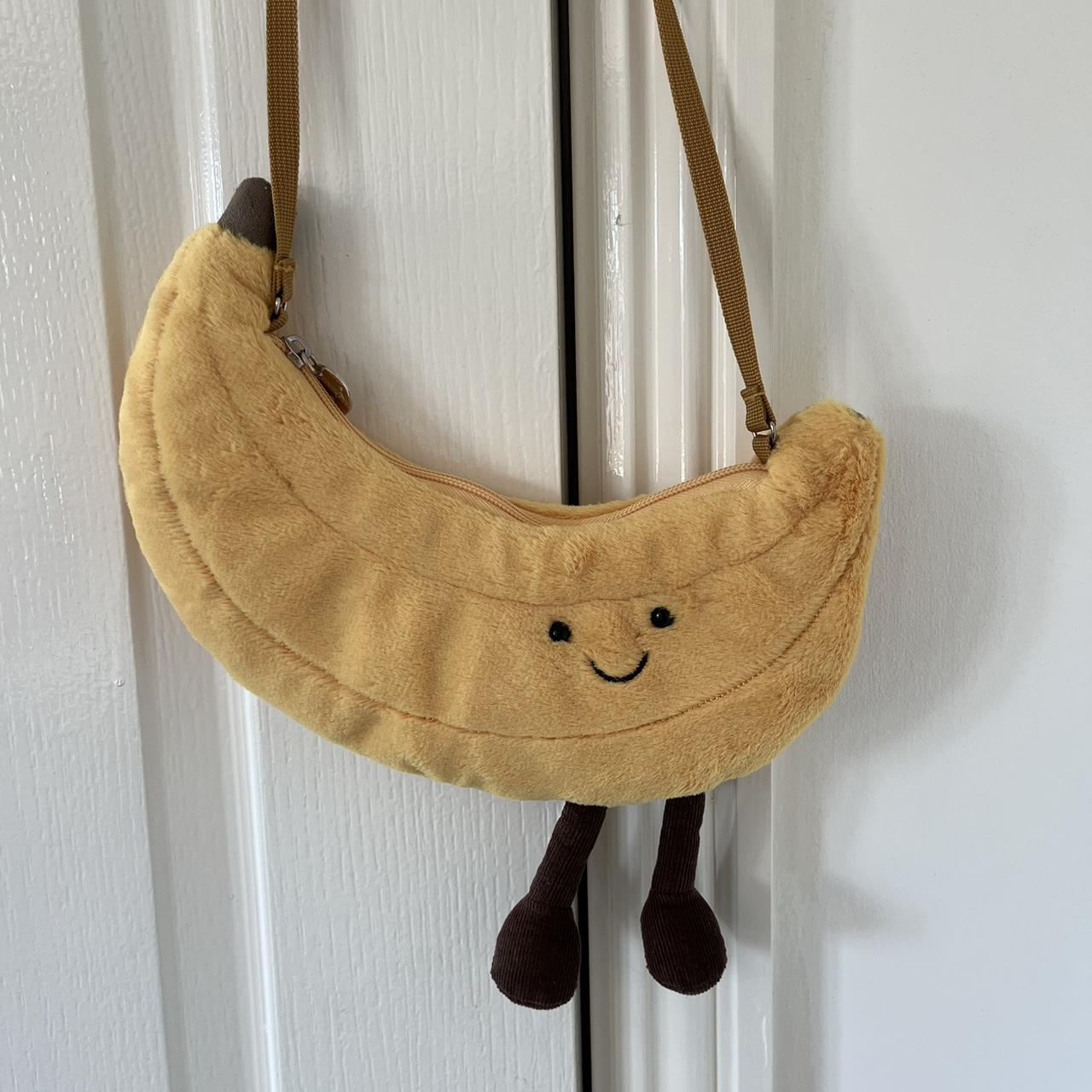 Jellycat Amuseable Banana bag. Worn twice and in - Depop