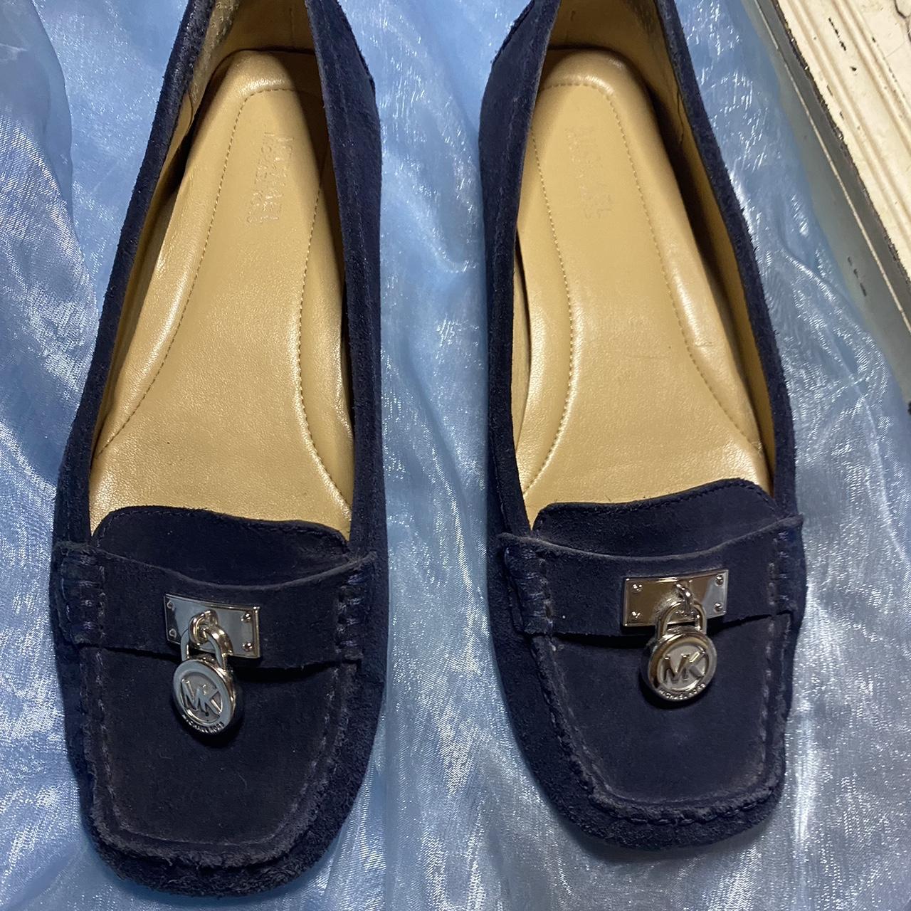 michael kors navy sneakers