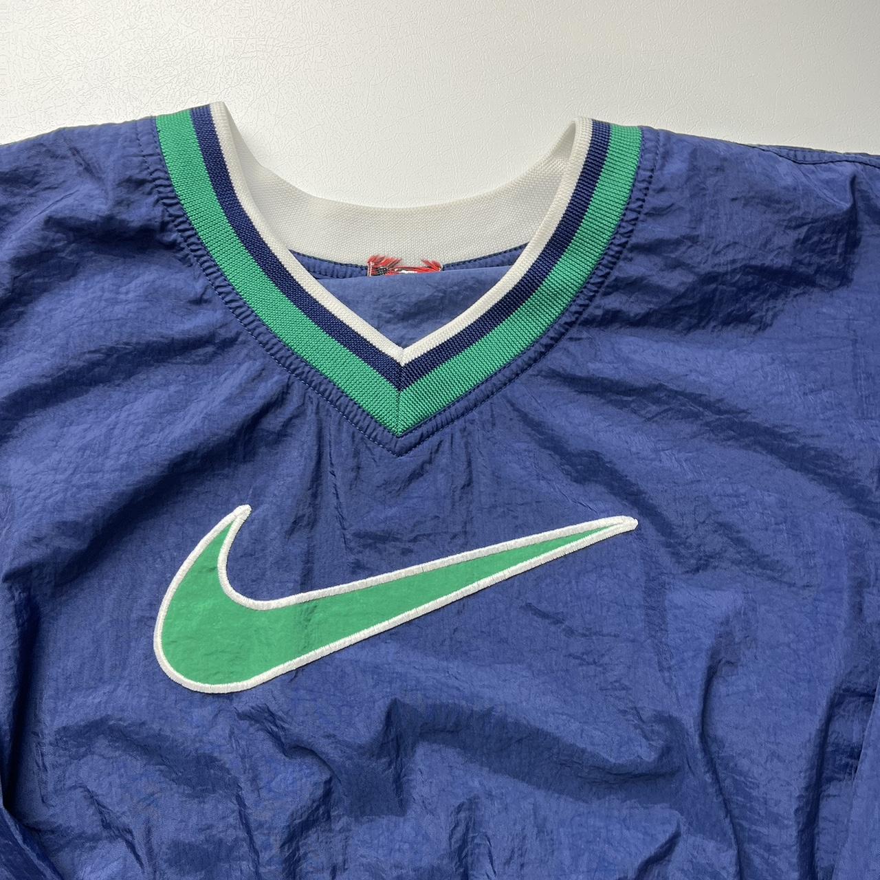 vintage nike jumper / jersey jersey pullover cut... Depop