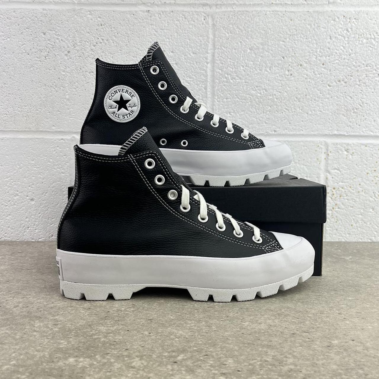 lugged converse black