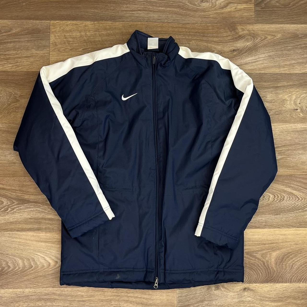 Nike navy coat best sale